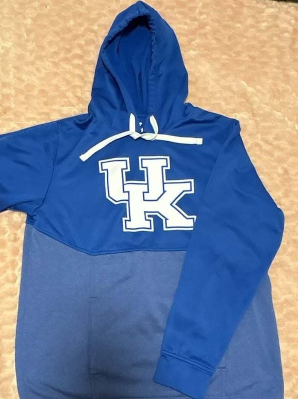 Kentucky Wildcats Men's Royal Defender Dot Faded Primary Hoodie